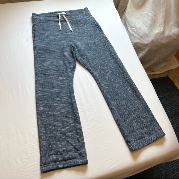 imogene + willie Other - IMOGENE + WILLIE blue space dye drawstring waist straight leg pants